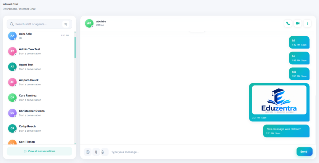 Internal Chat